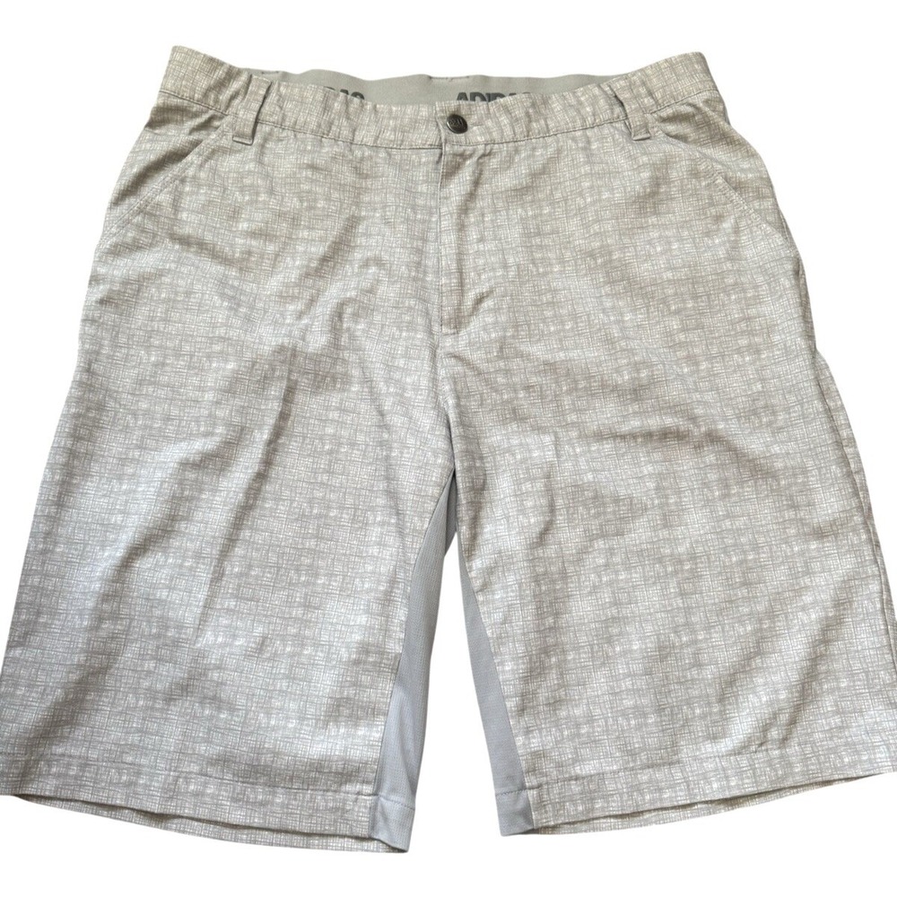 Adidas Ultimate‎ 365 Golf Shorts Men's Size 34 Gray Polyester Spandex